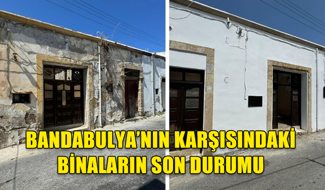 ŞENKUL, BANDABULYA’NIN KARŞISINDAKİ BİNALARIN SON DURUMUNU PAYLAŞTI