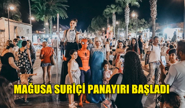 GAZİMAĞUSA’DA SURİÇİ PANAYIR HEYECANI