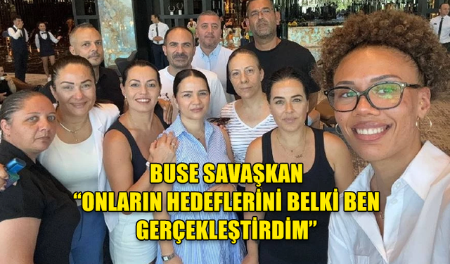 BUSE SAVAŞKAN, ŞAMPİYON MELEKLER'İN AİLELERİYLE GÖRÜŞTÜ