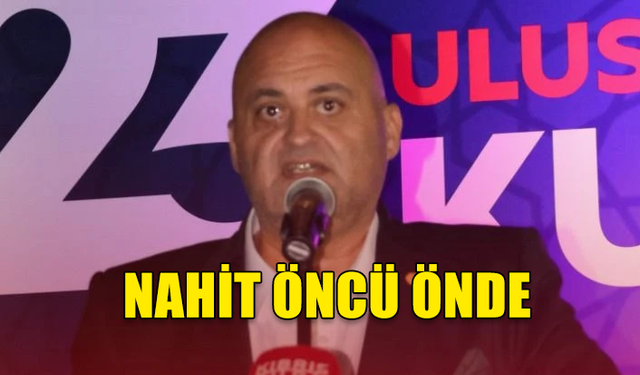 GAZİMAĞUSA'DA NAHİT ÖNCÜ AÇIK ARA ÖNDE