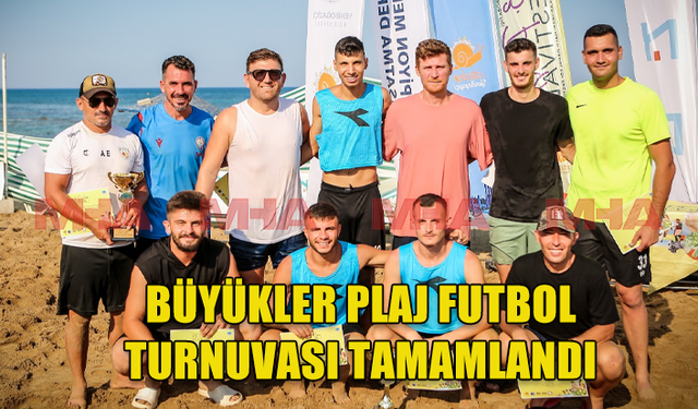 YENİBOĞAZİÇİ 13. PULYA FESTİVALİ BÜYÜKLER PLAJ FUTBOL TURNUVASI TAMAMLANDI