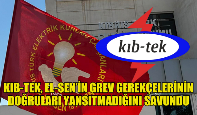 KIB-TEK,  EL-SEN'E GREVİ KALDIRMA VE GÖRÜŞME ÇAĞRISI YAPTI