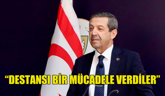 ERTUĞRULOĞLU: “DESTANSI ERENKÖY DİRENİŞİ, KIBRIS TÜRKÜ’NÜN HİÇBİR ŞART ALTINDA ESARETİ KABULLENEMEYECEĞİNİN KANITIDIR”