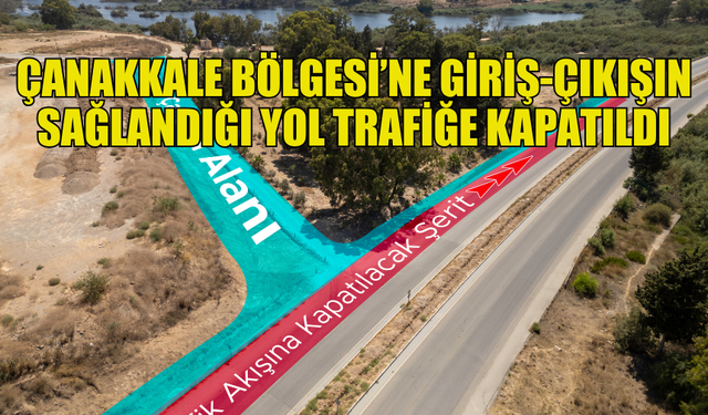 GAZİMAĞUSA’DA YOL ÇALIŞMASI