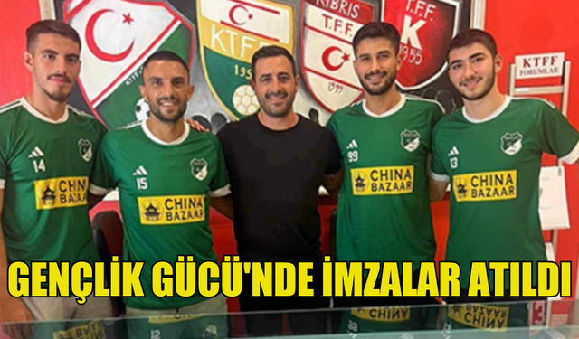 GENÇLİK GÜCÜ TRANSFERLERİNİ RESMİLEŞTİRDİ