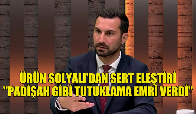 ÜRÜN SOLYALI: “KARANLIK VE KARA DUMANIN SORUMLUSU KÖTÜ YÖNETİM”