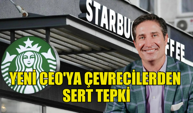 STARBUCKS'IN YENİ CEO'SUNUN ŞİRKET UÇAĞIYLA İŞE GİDECEK OLMASI ÇEVRECİLERİN TEPKİSİNİ ÇEKTİ