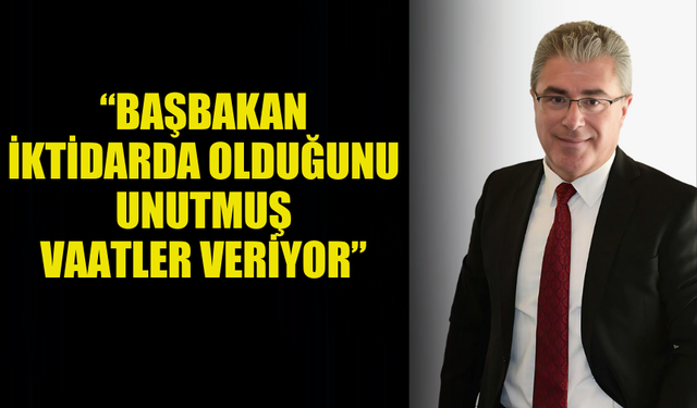 UBP GENEL BAŞKAN ADAYI DR. AHMET M. KARAVELİOĞLU’NDAN SERT ELEŞTİRİLER