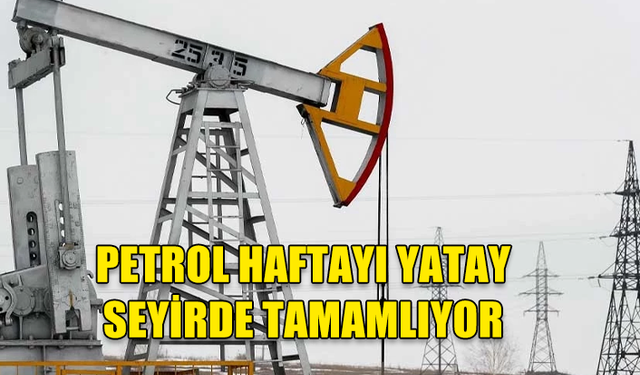 PETROL HAFTAYI YATAY SEYİRDE TAMAMLIYOR