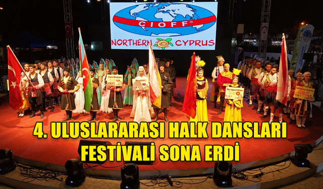 13. YENİBOĞAZİÇİ FESTİVALİ KAPSAMINDA GERÇEKLEŞEN  4. ULUSLARARASI HALK DANSLARI FESTİVALİ SONA ERDİ.