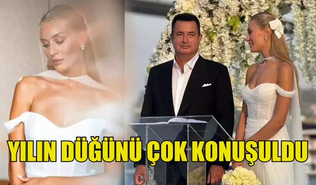 AYÇA ÇAĞLA ALTUNKAYA İLE ACUN ILICALI EVLENDİ