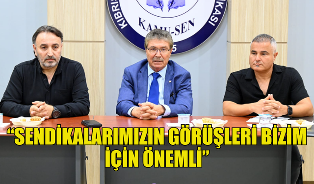 ÜSTEL: “SORUNLARIN ÇÖZÜMÜ İSTİKRARDA”