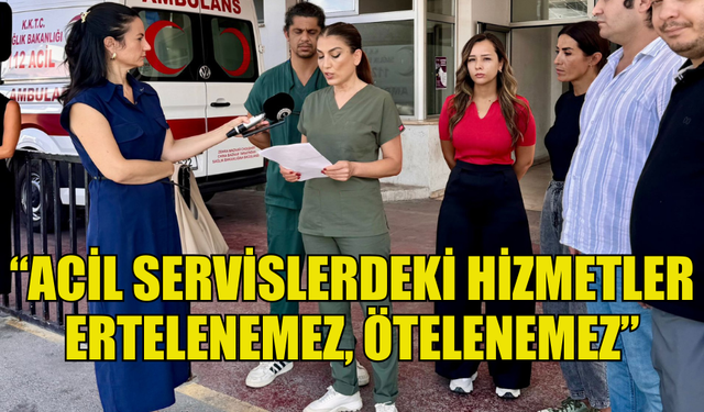 TIP-İŞ: “ACİL SERVİSLERDEKİ HİZMETLER ERTELENEMEZ, ÖTELENEMEZ”