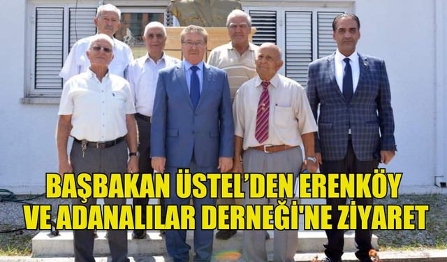 BAŞBAKAN ÜNAL ÜSTEL'İN SİVİL TOPLUM KURULUŞLARI'NA YAPTIĞI ZİYARETLER VE KABULLERİ DEVAM EDİYOR