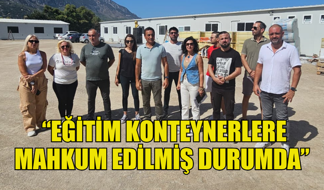 KTOEÖS LAPTA’DAKİ KONTEYNER SINIFLARI ZİYARET ETTİ