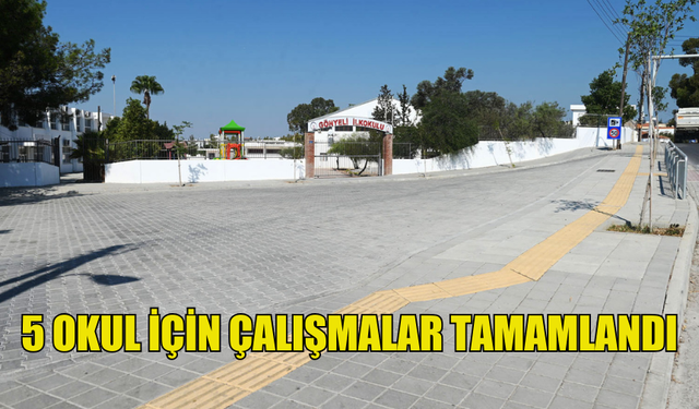 GÖNYELİ-ALAYKÖY BELEDİYESİ OKULLARDAKİ ÇALIŞMALARI TAMAMLADI