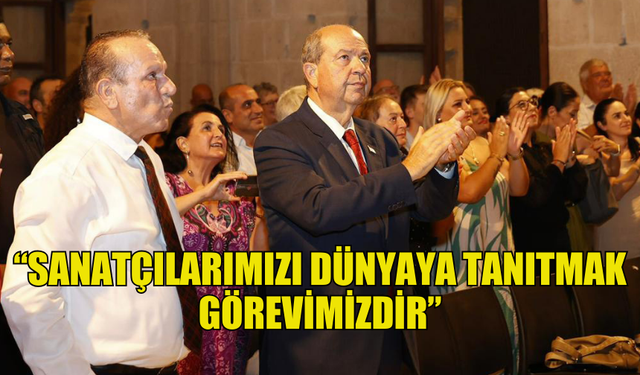 CUMHURBAŞKANI TATAR KAMRAN AZİZ’E İTHAF EDİLEN TÜRKSOY KONSERİNİ İZLEDİ