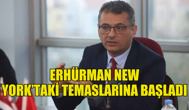 CTP GENEL BAŞKANI ERHÜRMAN, RUSYA'NIN BM TEMSİLCİSİ İLE GÖRÜŞTÜ