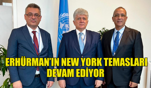 TUFAN ERHÜRMAN’IN NEW YORK TEMASLARI DEVAM EDİYOR