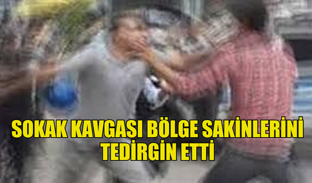 GAZİMAĞUSA'DA KORKUTAN KAVGA