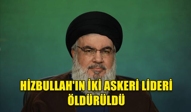 İSRAİL BEYRUT'U VURDU: HİZBULLAH'IN İKİ ASKERİ LİDERİ ÖLDÜ