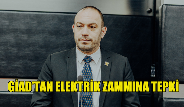 GİAD ELEKTRİK ZAMMINA TEPKİ GÖSTERDİ