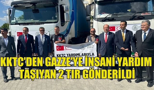 KKTC'DEN GAZZE'YE DESTEK