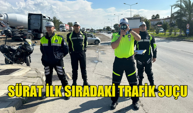 TRAFİKTEKİ DENETİMLERDE 374 SÜRÜCÜ RAPOR EDİLDİ