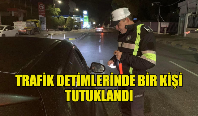 LEFKOŞA İLE İSKELE'DE ASAYİŞ VE TRAFİK DENETİMİ YAPILDI