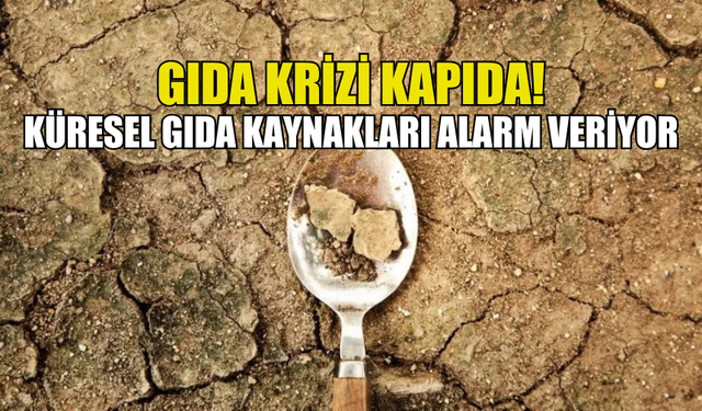 GIDA VE SU KITLIĞI KAPIDA