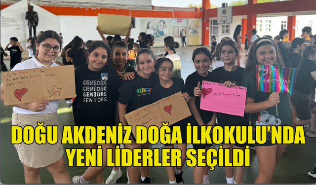 DOĞU AKDENİZ DOĞA İLKOKULU’NDA ÖĞRENCİ KONSEYİ SEÇİMLERİ TAMAMLANDI