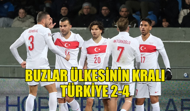 İZLANDA 2-4 TÜRKİYE