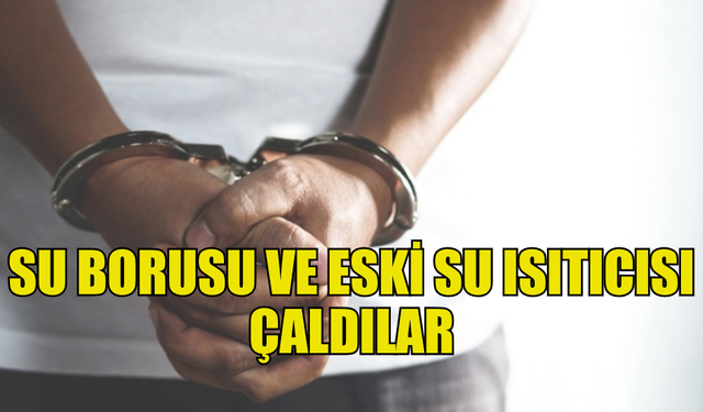 HAMİTKÖY'DEKİ HIRSIZLIK OLAYINDA İKİ ŞAHIS TUTUKLANDI!