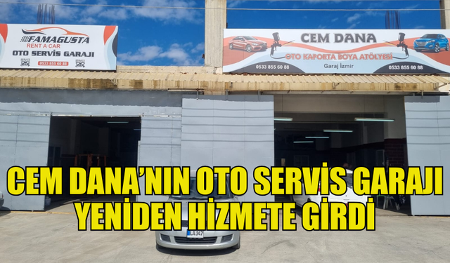 GAZİMAĞUSA'DA BÜYÜK SANAYİ BÖLGESİN'DE YENİDEN HİZMETE GİRDİ