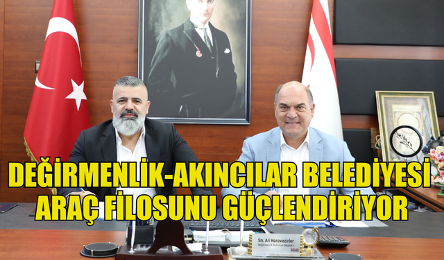 BELEDİYE ARAÇ FİLOSUNU 8 YENİ ARAÇLA GÜÇLENDİRİYOR!