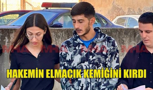 KIRMIZI KART GÖSTEREN HAKEMİ DARP ETTİ