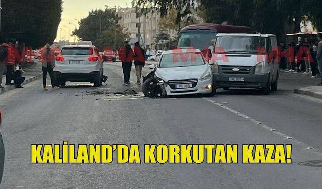 KALİLAND BÖLGESİNDE KAZA!