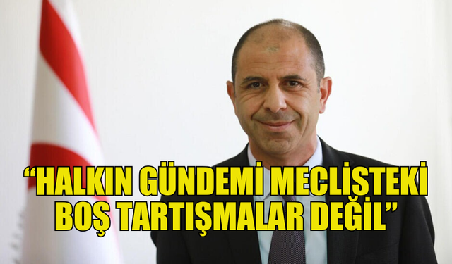 ÖZERSAY: "MECLİS, HALKIN SORUNLARINDAN KOPMUŞ DURUMDA"