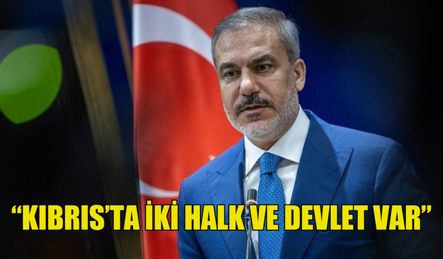 FİDAN: BM ŞARTI ÇÖZÜM İÇİN YOL GÖSTERİCİ OLMALI