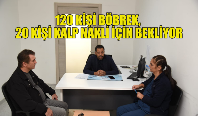 KKTC’DE 120’YE YAKIN HASTA BÖBREK, 20’YE YAKIN HASTA DA KALP NAKLİ BEKLİYOR