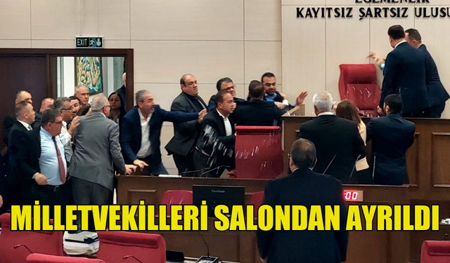 MİLLETVEKİLLERİ SALONDAN AYRILDI... UBP VE CTP GRUPLARI TOPLANIYOR