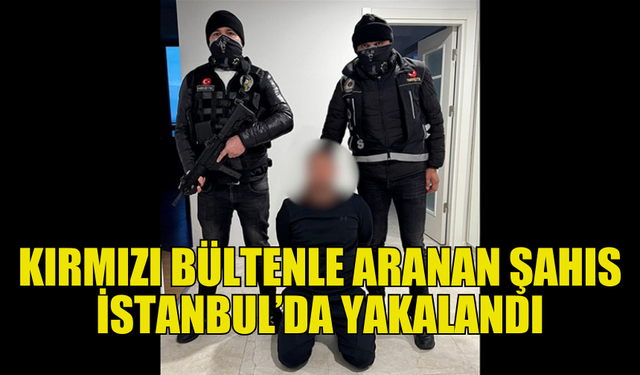 KIRMIZI BÜLTENLE ARANAN MİKE GERNER LARSEN İSTANBUL’DA YAKALANDI