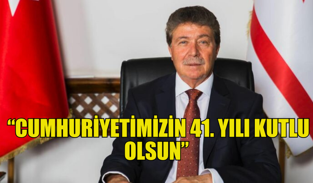 BAŞBAKAN ÜSTEL’DEN 15 KASIM MESAJI: “İKİ DEVLETLİ ÇÖZÜMDE KARARLIYIZ”