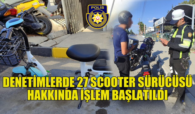 TRAFİKTE ELEKTRİKLİ SCOOTER İHLALLERİ ARTIYOR