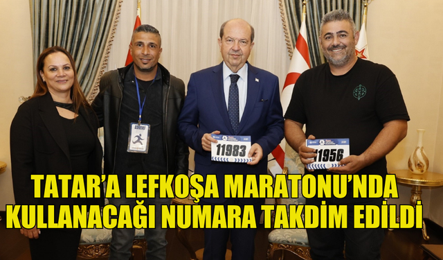 TATAR, LEFKOŞA MARATONU'NA KATILACAK