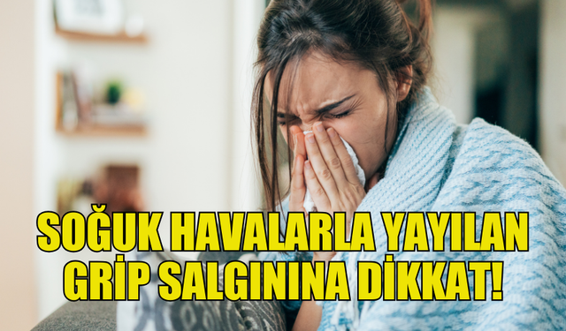 GRİP SALGINI KAPIYI ÇALDI: SOĞUKLARA KARŞI TEDBİRİNİZİ ALIN!