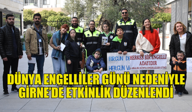 GİRNE BELEDİYESİ’NDEN 3 ARALIK ENGELLİLER GÜNÜ’NE ANLAMLI KATKI