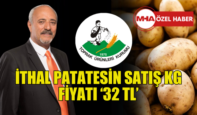 İTHAL SOFRALIK PATATES SATIŞLARI BAŞLADI...