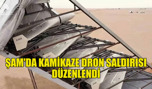 ŞAM'A KAMİKAZE DRON SALDIRISI DÜZENLENDİ, SAVUNMA BAKANLIĞI VE RADYO TELEVİZYON BİNASI HEDEF ALINDI