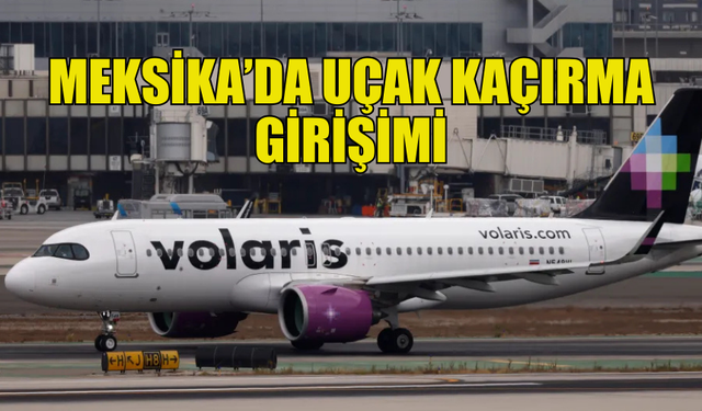 MEKSİKA'DA UÇAK KAÇIRMA GİRİŞİMİ, KABİN EKİBİ VE YOLCULAR TARAFINDAN ENGELLENDİ